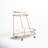 Emalie Metal Bar Cart
