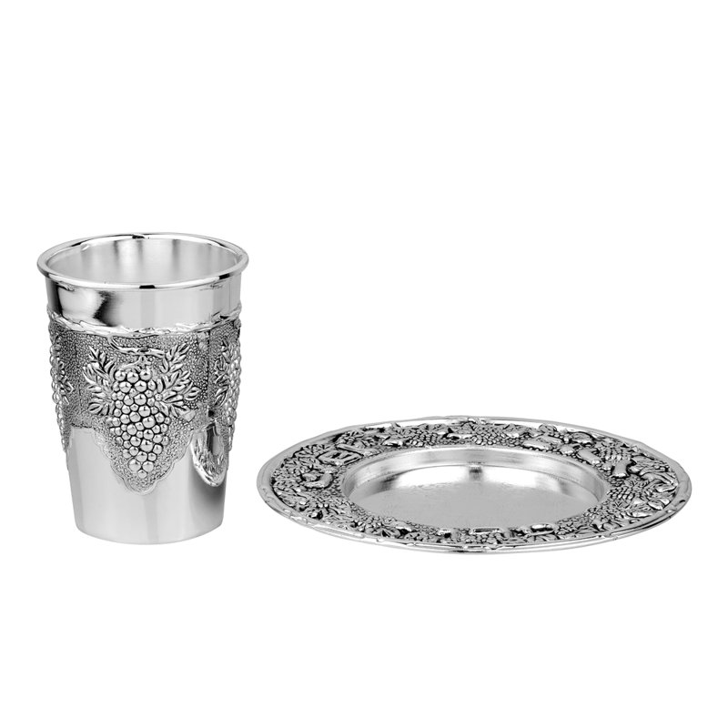 Metal Kiddush Cups