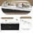 60" Wall-mounted Double Sink Bathroom Vanity