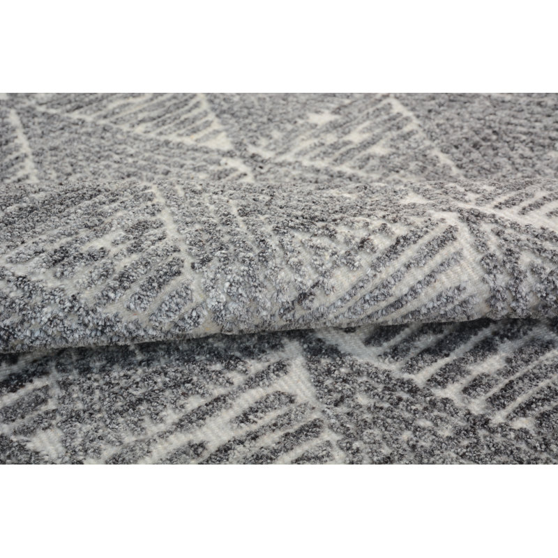 Wool Geometric Area Rug