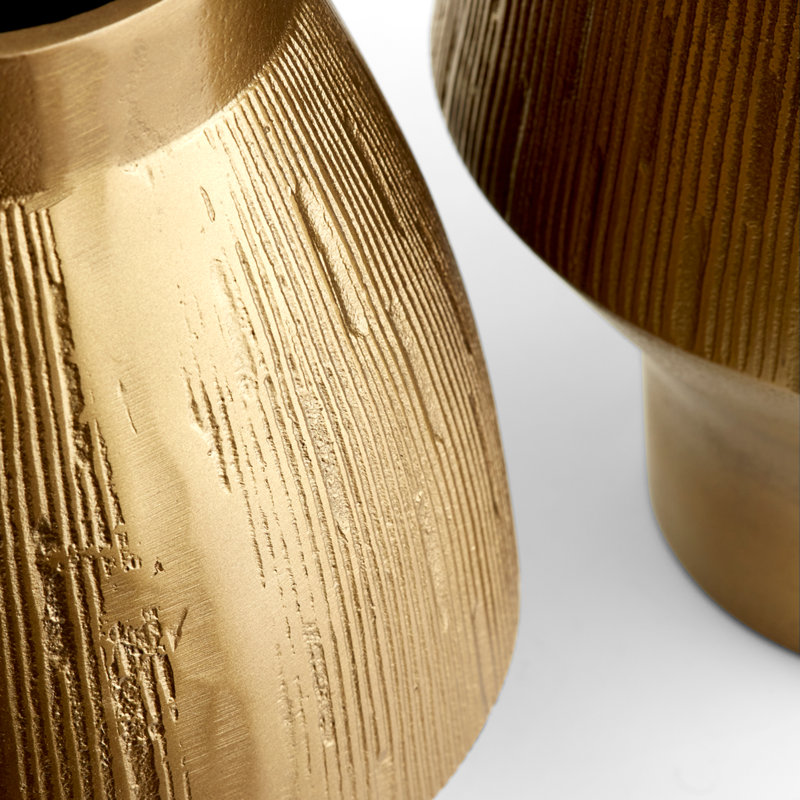Dorado Handmade Aluminum Table Vase
