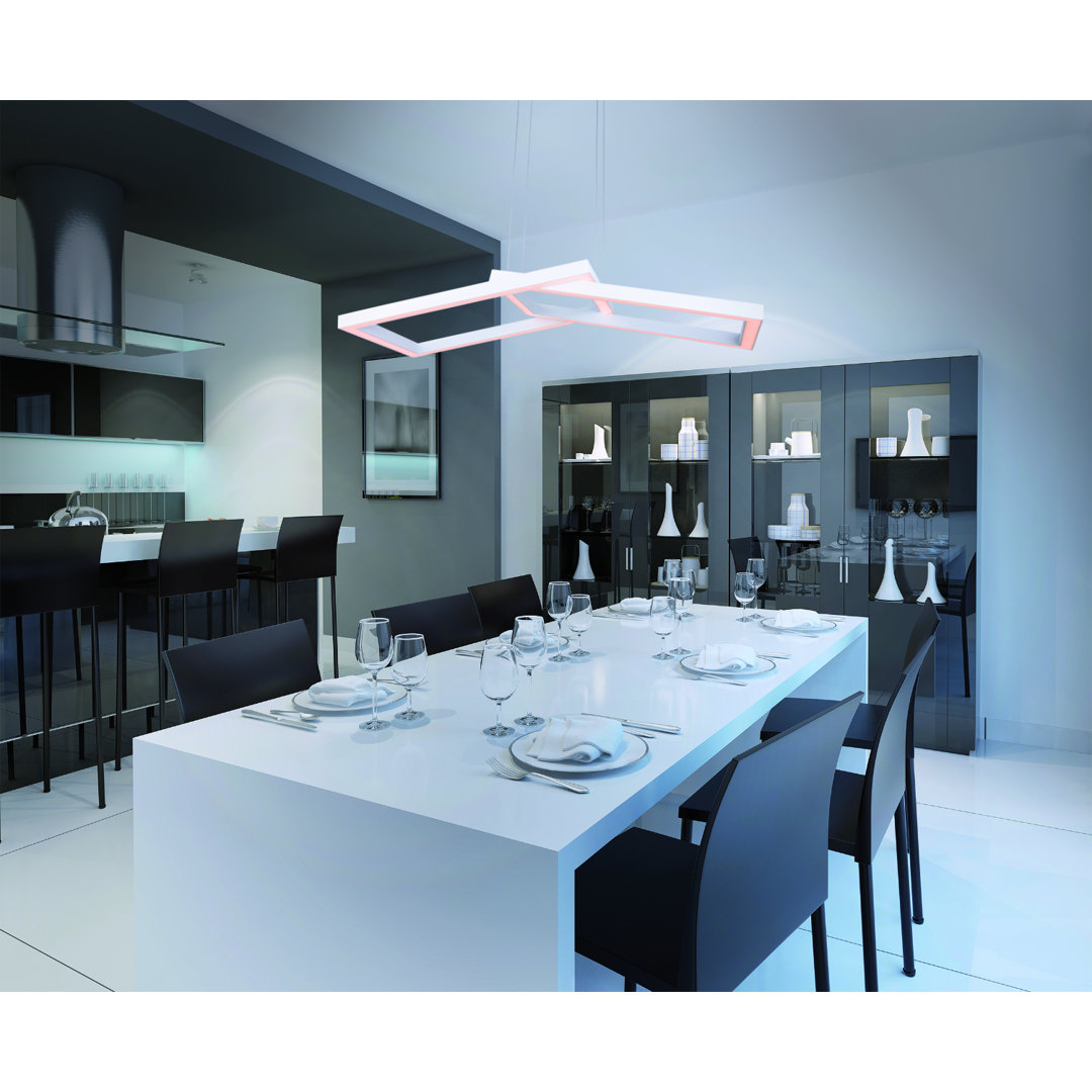 Cruse 1 - Light White LED Geometric Pendant