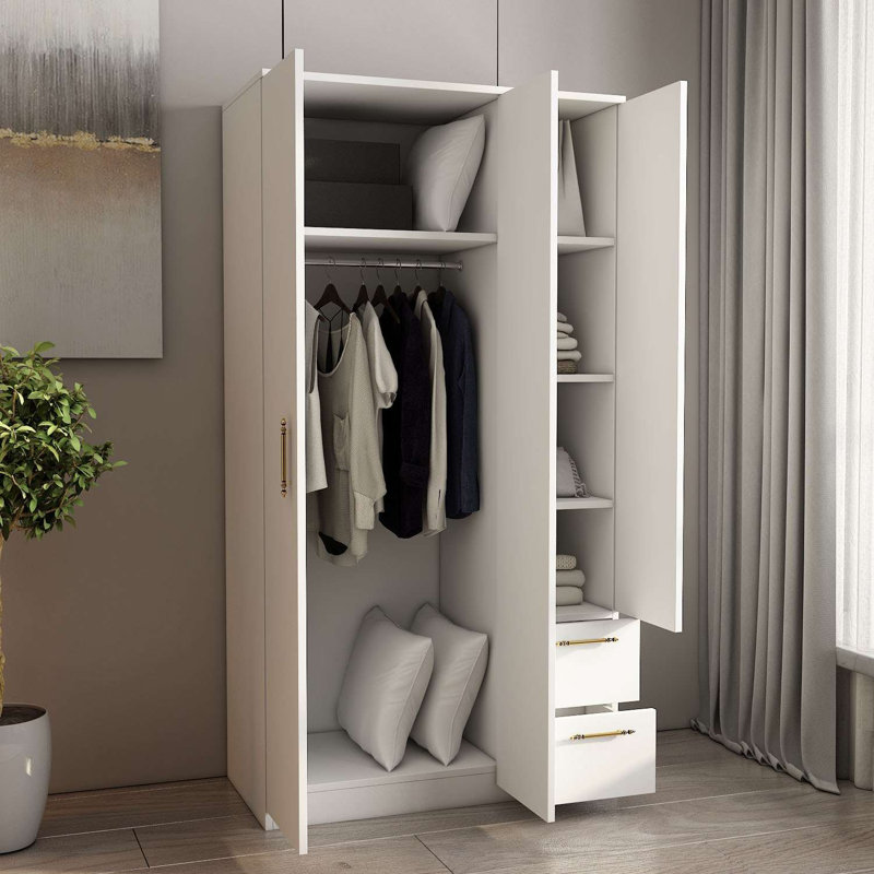 Garde-robe, Blanc