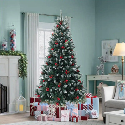 5.91' H Artificial Pine Christmas Tree