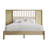 Queen Wooden Wall Bed With 2 Nightstand In Antique Oak-552756656-552756659