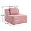 Canapé modulaire sans accoudoirs avec tissu en velours côtelé et coussins décoratifs-131375619-131375623