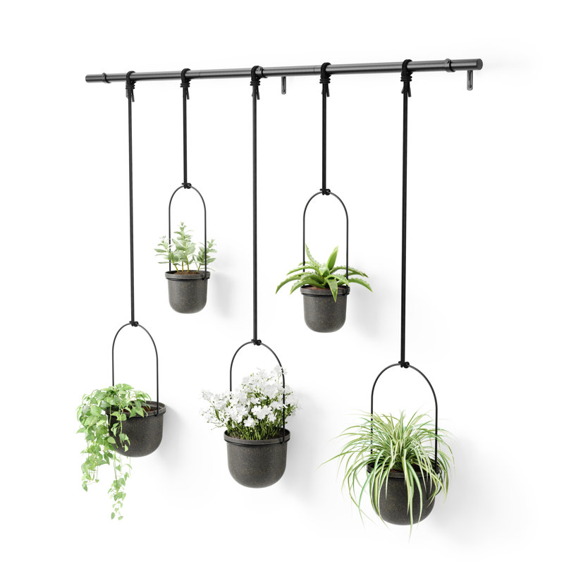 Hanging Planter, Black