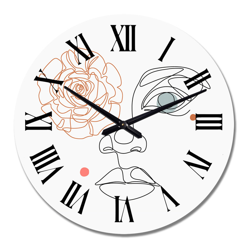 Horloge murale glamour, Grand