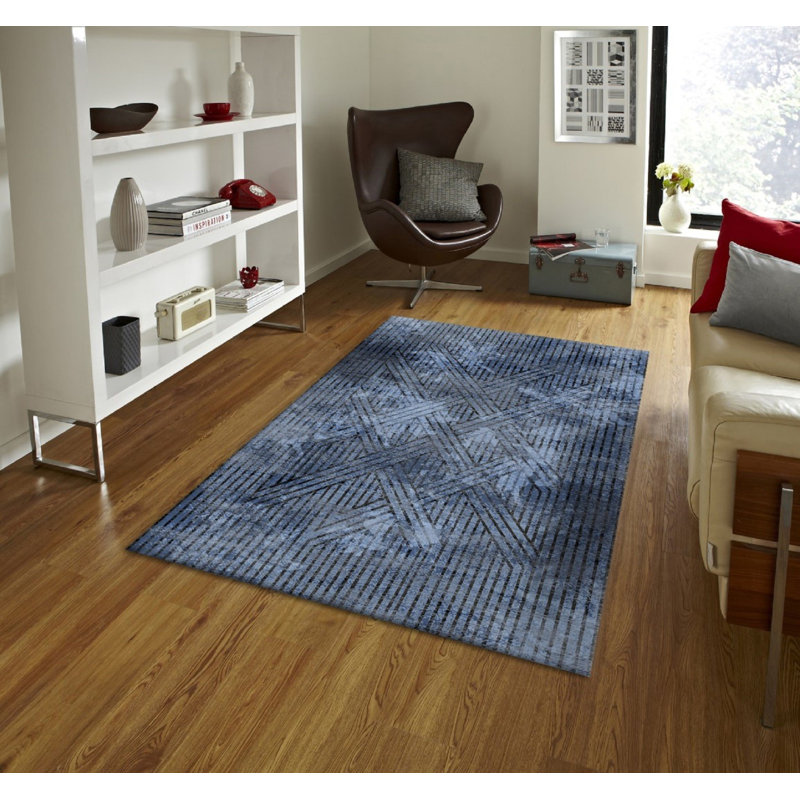 Adylen Geometric Flatweave Area Rug, Rectangle 200 x 300cm