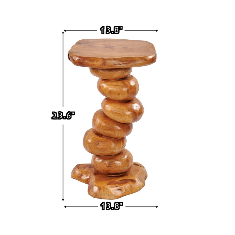 Solid Wood End Table