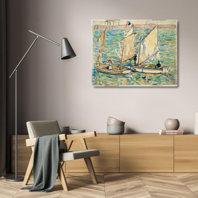 «St. Little» par Maurice Prendergast - Art mural sur toile tendue avec châssis