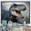 Dinosaur Blue T Rex Supreme sur toile-1124171040-1320896622