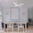 60'' Ceiling Fan with LED Lights-88088040