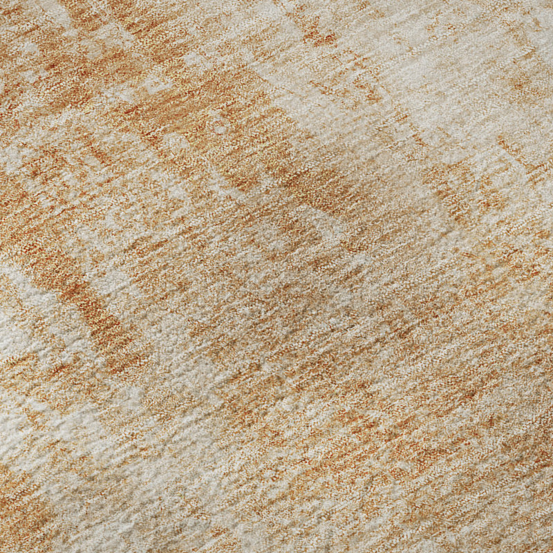 Tapis terre cuite lavable à la machine de qualité supérieure, Tapis de couloir 2 pi 3 po x 7 pi 6 po