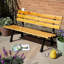 Clayton Manufactured Wood Wood Outdoor Bench
