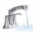 Stainless Steel Pull-out Spray Faucet - 3-hole  2 Handle  Cold And Hot Water Faucet-106871686