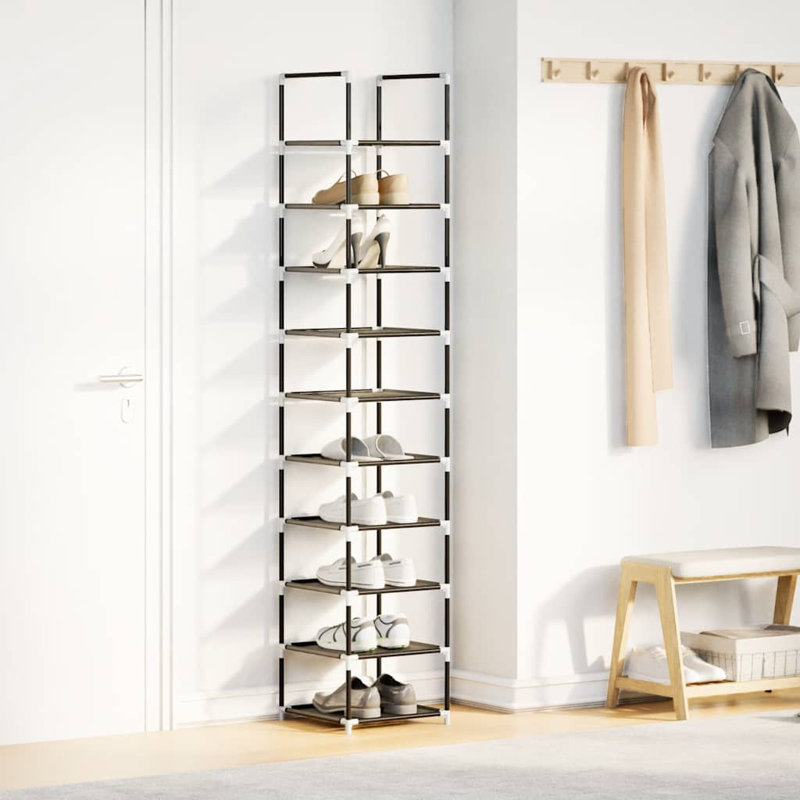 10 Pair Shoe Rack