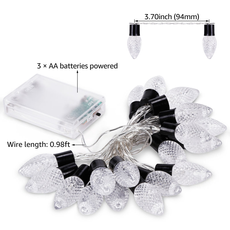 20 LEDs String Lights, Battery Powered, Two Modes