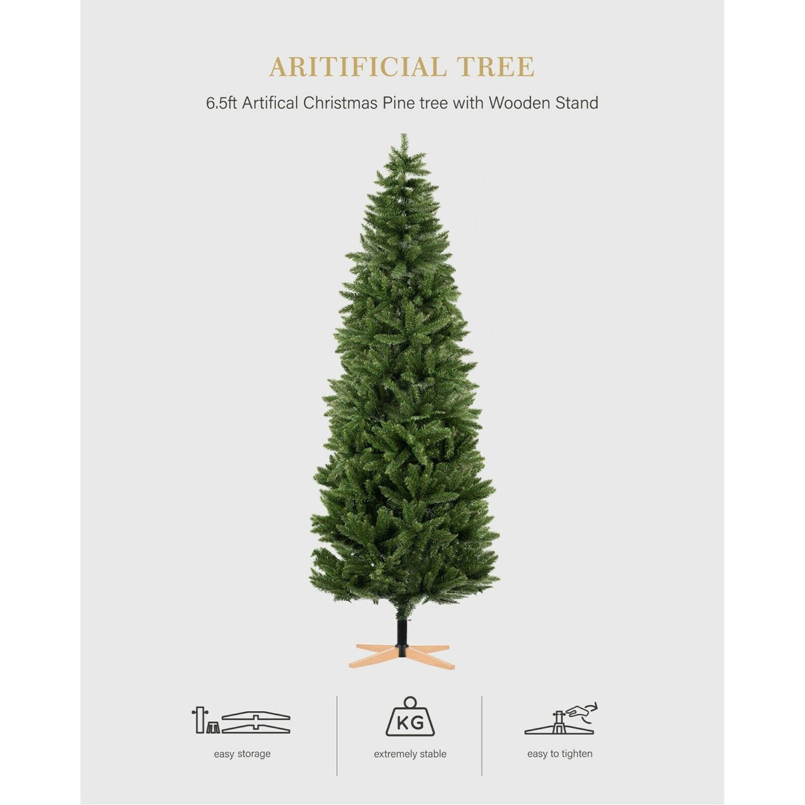 Artificial Live Tree Stand