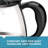 BLACK+DECKER 12-Cup Replacement Carafe, GC3100B, Duralife Glass, Dishwasher-Safe, 2 Extra Lids