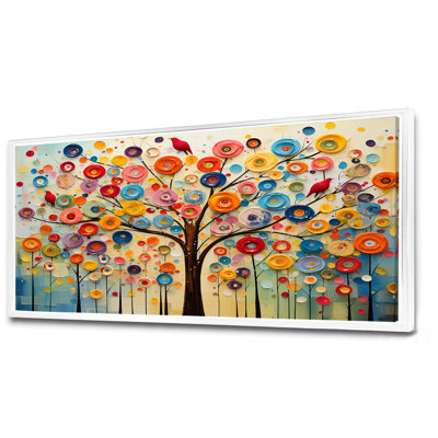 Colorful Abstract Tree 3 - Tree African Wall Art