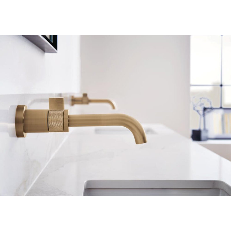 Litze® Wall Mount Bathroom Faucet, 1.2, Chrome