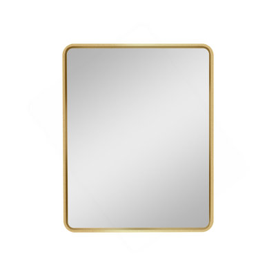 Armoire à pharmacie 20 po x 28 po à fixation murale ou encastrée en métal noir avec miroir