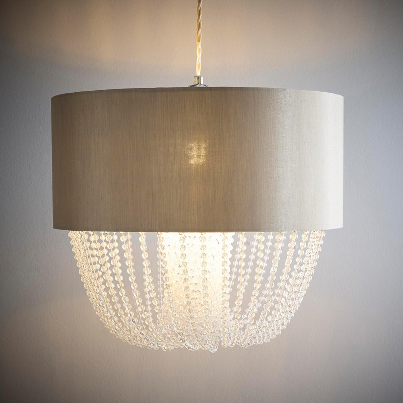 Arlene 1 - Light Grey Pendant