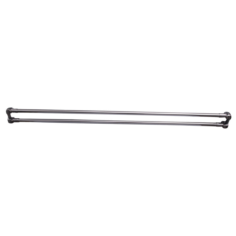 60'' Straight Shower Curtain Rod, White