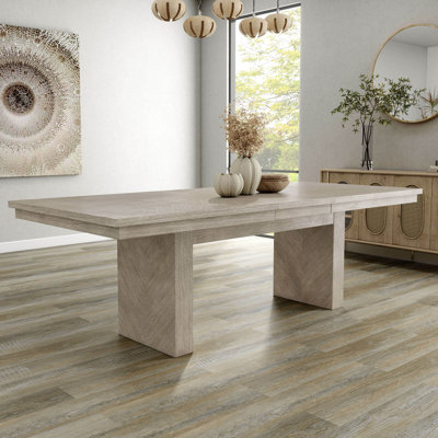 Bartel Extendable Dining Table with Leaf