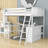Wood Loft Bed With Desk And Shelves-1212498763-1212498774