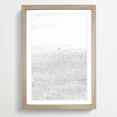 Hare at Wintertime - Framed Print