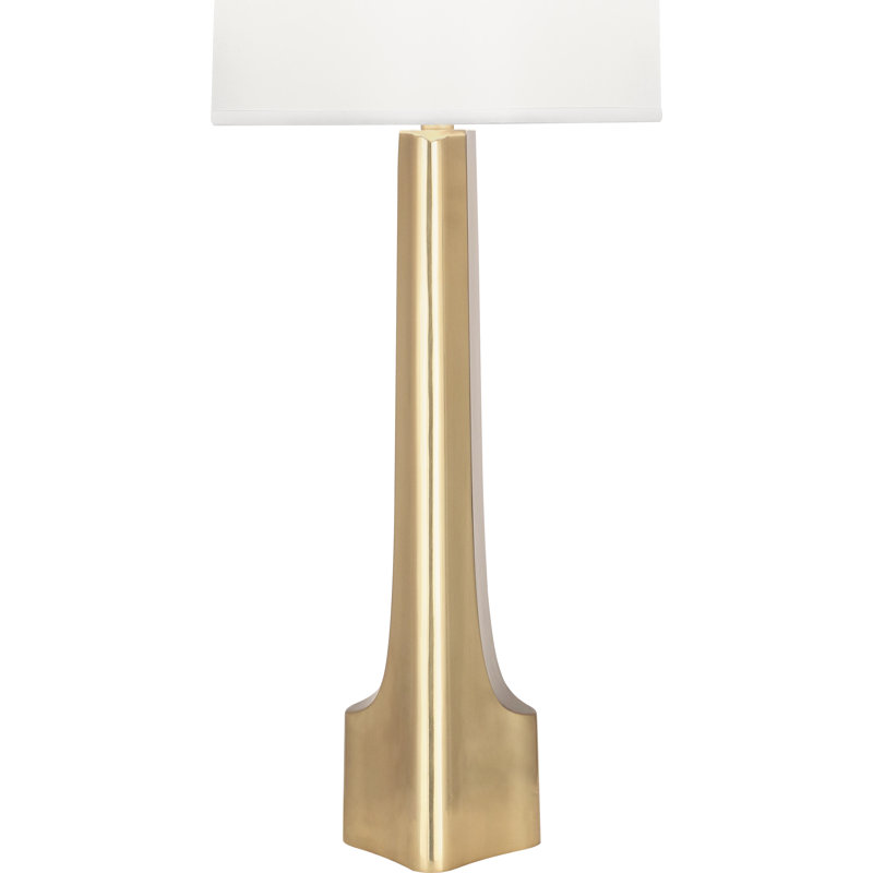 Margeaux Metal Table Lamp, Modern Brass