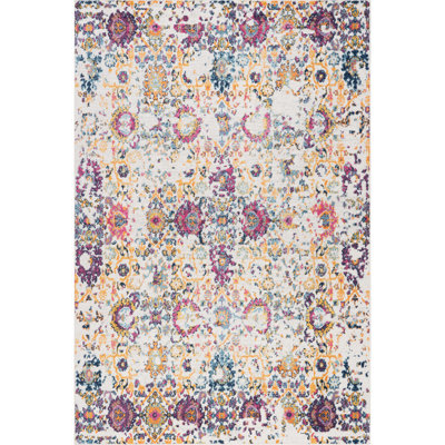 Tapis rose / orange