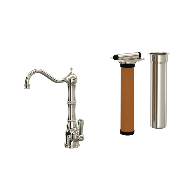 Edwardian Filter Kitchen Faucet Kit, Inca Brass