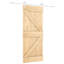 Porte coulissante avec quincaillerie Vidaxl-112703764-112703766