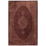 Overdyed One-of-a-Kind 6' 2" X 9' 5" Hand Knotted Area Rug