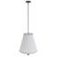 Luminaire suspendu conique à 3 lumières Erasme