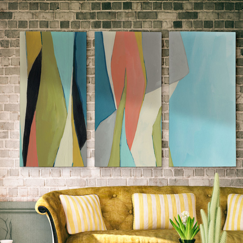 « geoscape i », reproduction d’impression à multiples images sur toile, H 32 po x l 48 po x P 1,5 po
