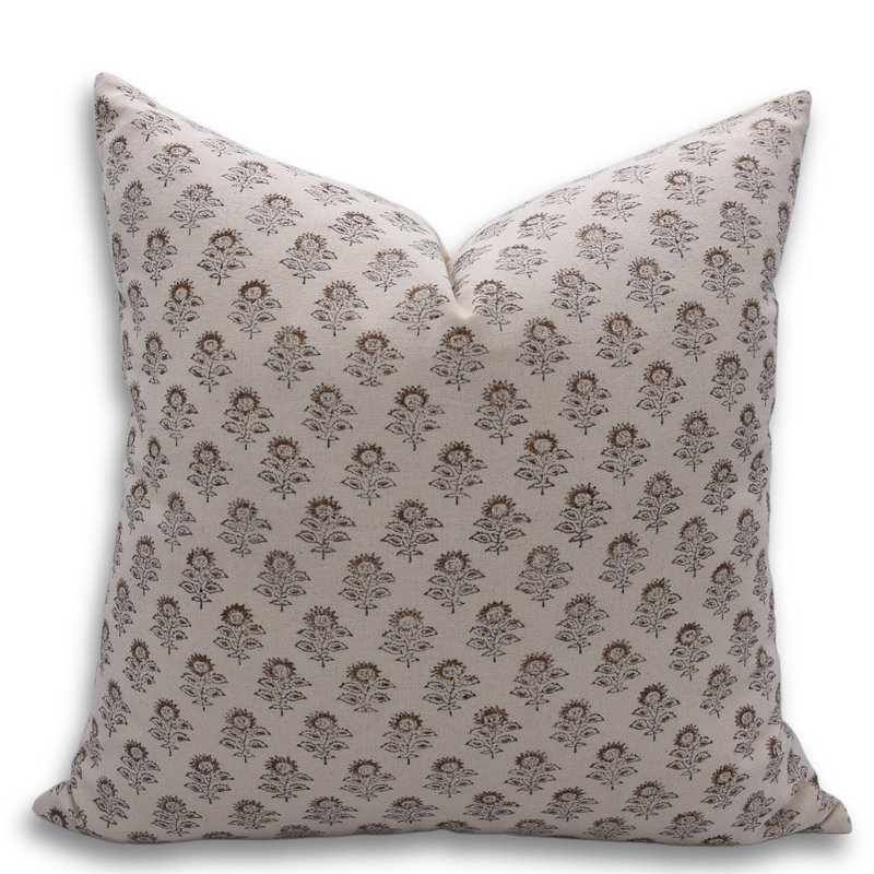 Housse de coussin Fabritine, Carré, 26 po x 26 po