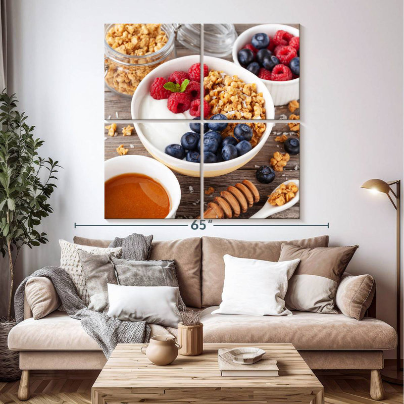 Yarlin Healthy Granola Breakfast, 50" H x 50" W
