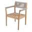 Chaises de salle à manger d'extérieur en bois d'acacia-1400616180