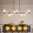 11-light Chandelier Black Modern Light Bubble Pendant Lights Fixture Large Chandelier For Kitchen Island Dining Room