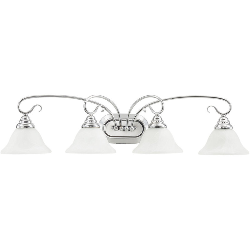 Midtown 4 - Light Vanity Light, Polished Chrome