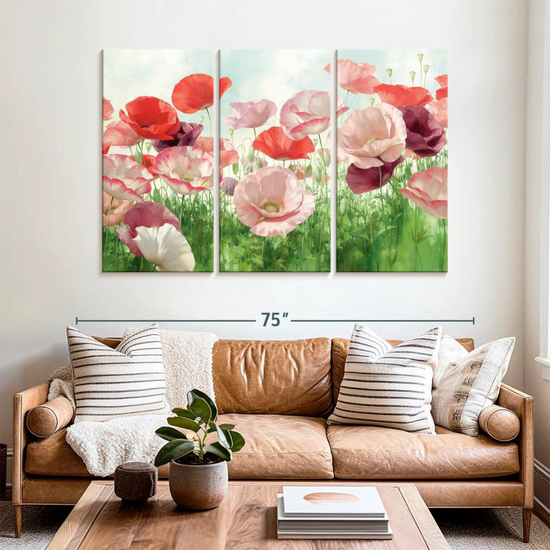 Harnek Poppies Plaisir, H 42 po x l 65 po