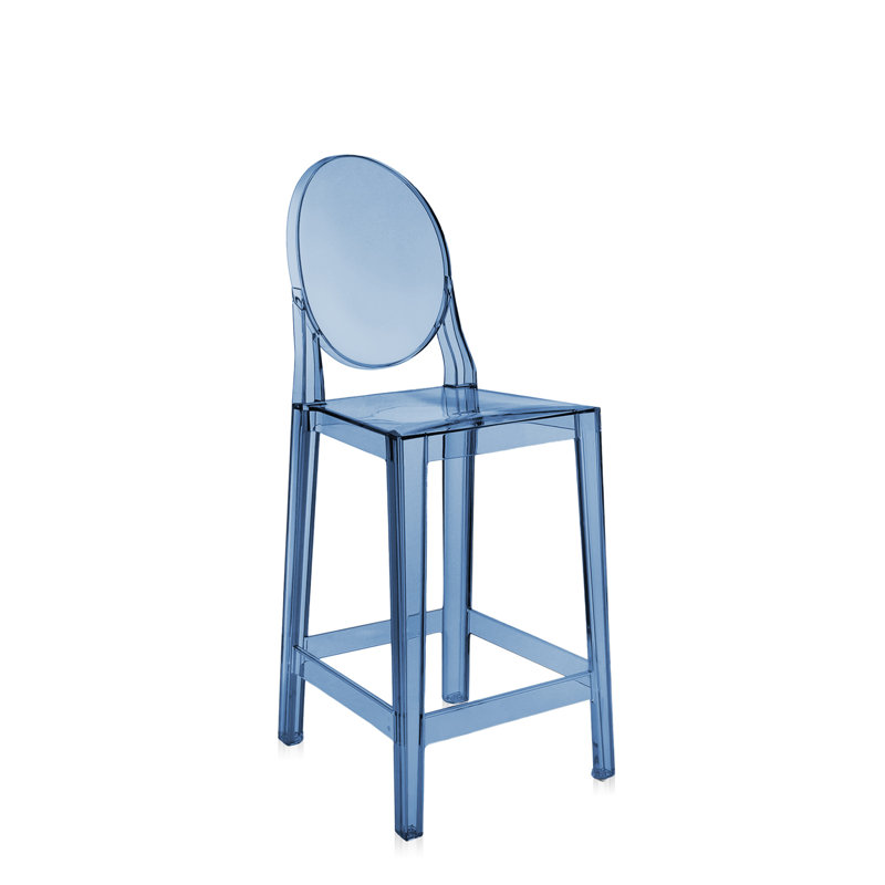 One More Tabouret, Tabouret de bar (hauteur d'assise de 29,5 po), Powder Blue