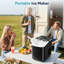 11" x 9" Compact Countertop Fast Ice Making & Selectable Sizes Ice Maker Machine-129776397