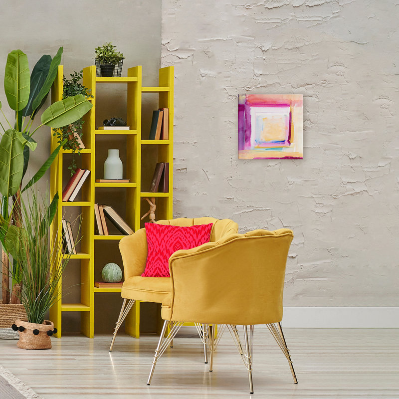 «Vibrant Layers New Day Canvas», conception par Lanie Loreth, H 17 po x l 17 po