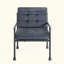 Fauteuil d'appoint Velvet & Sandy