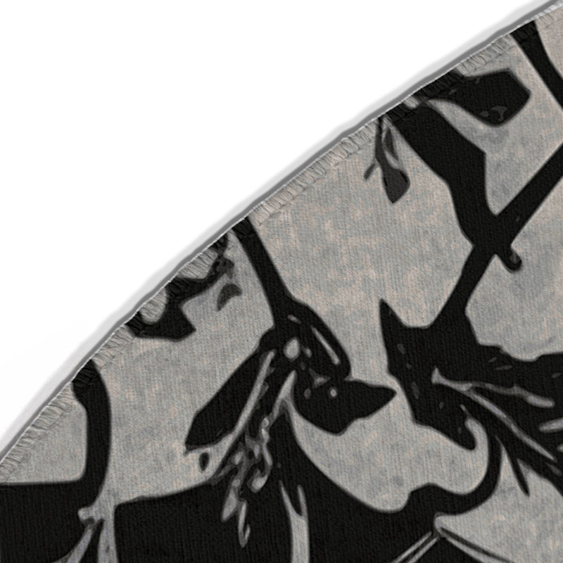 Tapis d'intérieur et d'extérieur Dusk, Rond 5 pi